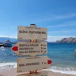 Apartament 300 Meter Zum Mit Wlan, Klima Baška